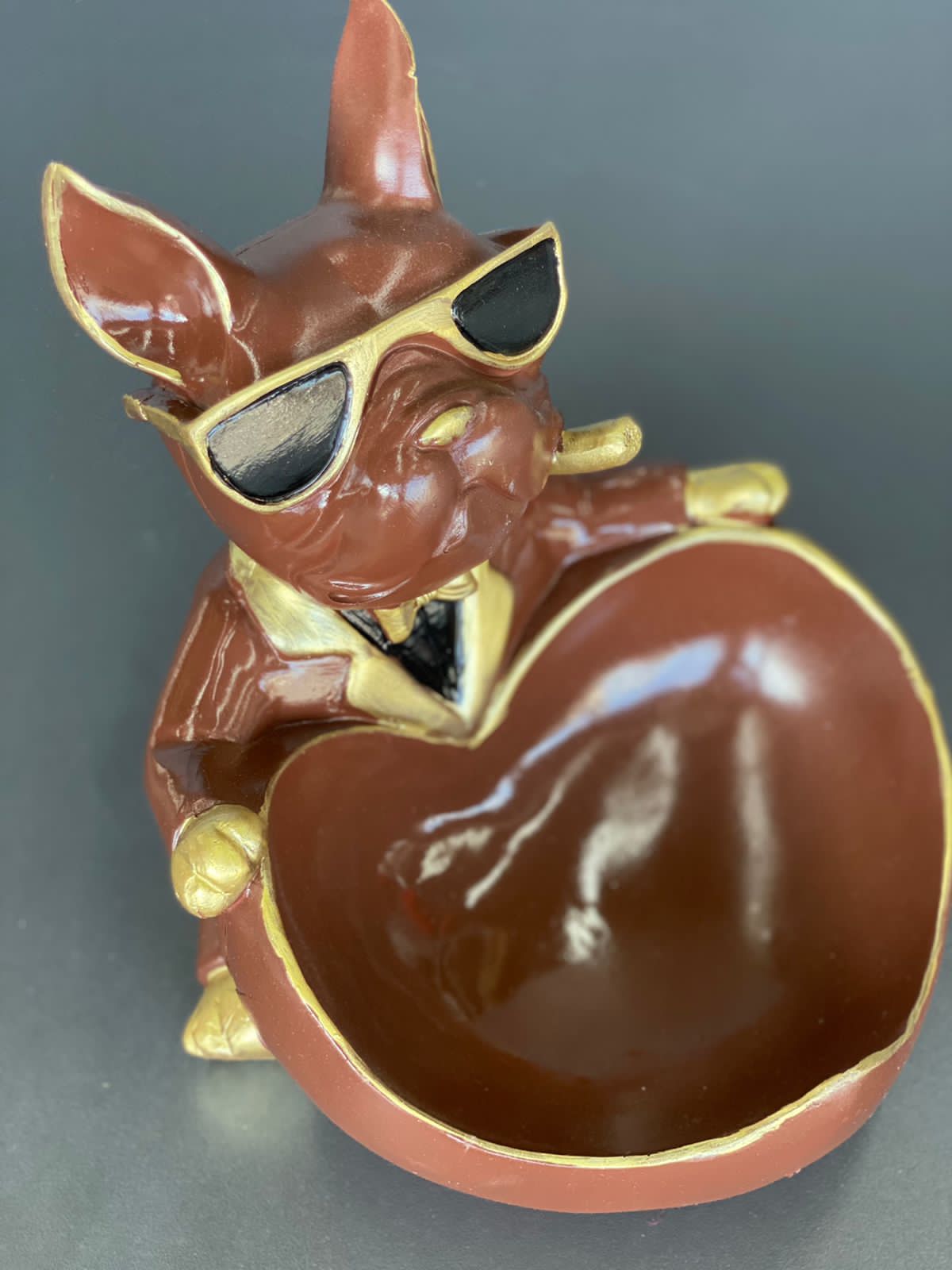 Шкатулка для мелочей Бульдог - Цветочный салон ЦветкоFF Тюмень